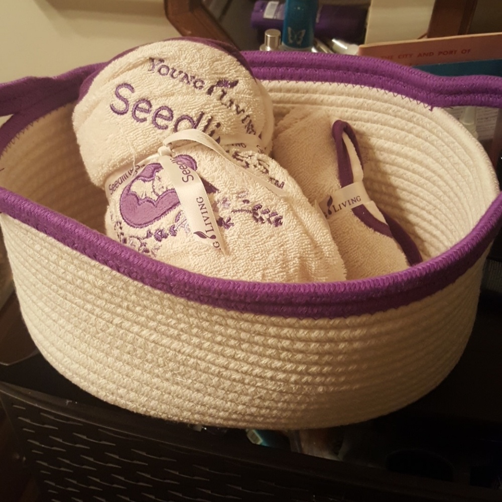 Young Living Seedlings Gift Basket